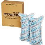 Brita Stream Water Filter Pitcher - BPA-Free, 2 Filters