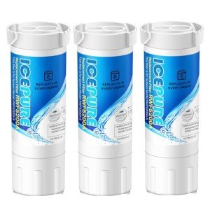 ICEPURE RWF5200A Water Filter 3-Pack for GE