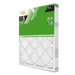 3-Pack MERV 8 Pleated Air Filters 20x24x1