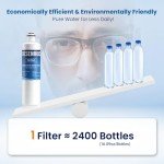 Bosch Compatible Water Filter Replacement - 3 Pack
