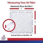 Filter King MERV 11 8x30x1 Air Filters - 6 Pack