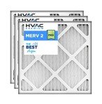 18x12x1 MERV 2 Non-Pleated Air Filters - 3 Pack