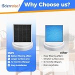 20x20x5 MERV 16 Air Filter for HVAC