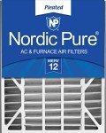 Nordic Pure MERV 12 Air Bear Filter 20x25x5