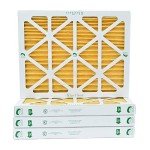 Glasfloss 20x24 MERV 11 Pleated Air Filters - 6 Pack