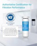 AQUA CREST XWF Refrigerator Water Filter Replacement