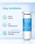 AQUA CREST XWF Refrigerator Water Filter Replacement