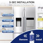 Samsung-Compatible Refrigerator Water Filters - 3 Pack