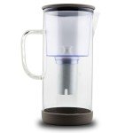 Sleek Glass Pitcher with pH Balancing Filter