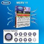 BestAir MERV 11 Carbon Air Filter, 20" x 25