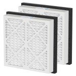 20x20x3 MERV 13 Pleated Air Filter - 2 Pack