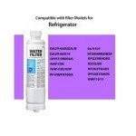 Refrigerator Water Filter Replacement, 2 Pack