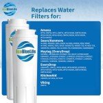 EcoBlueLife Refrigerator Water Filter - Chlorine and Lead-Free