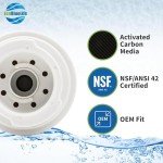 EcoBlueLife Refrigerator Water Filter - Chlorine and Lead-Free