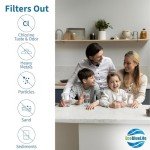 EcoBlueLife Refrigerator Water Filter - Chlorine and Lead-Free