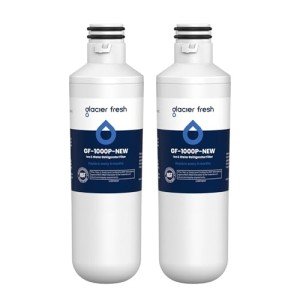 GLACIER FRESH LT1000PC Refrigerator Water Filter (2 Pack)