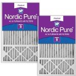 Nordic Pure MERV 8 Air Filters 2 Pack