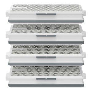 4-Pack Compatible Miele AirClean Vacuum Filters
