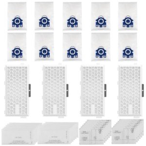 HEPA Filters for Miele AirClean S4-S8 - 4 Pack