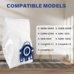 HEPA Filters for Miele AirClean S4-S8 - 4 Pack