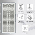 4-Pack Compatible Miele AirClean Vacuum Filters