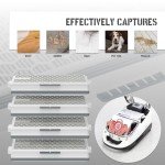 4-Pack Compatible Miele AirClean Vacuum Filters