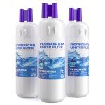 JUNEFAY W10295370A Water Filter Replacement Pack