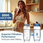 JUNEFAY W10295370A Water Filter Replacement Pack