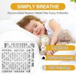 Expandable MERV 11 Media Filter 23"x20"x5" - 2-Pack