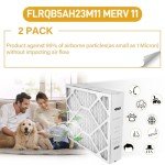 Expandable MERV 11 Media Filter 23"x20"x5" - 2-Pack
