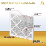 MervKing 20x20x4 Pleated Air Filter 4-Pack