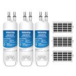 Waterdrop EDR1RXD1 Refrigerator Water & Air Filter Combo