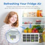Waterdrop EDR1RXD1 Refrigerator Water & Air Filter Combo