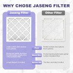 JASENG 14x14x1 MERV 11 Air Filter 6-Pack
