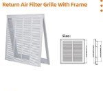 24" x 24" Openable Steel Air Return Grille