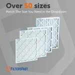 15x25x1 MERV 13 Air Filters - 6 Pack