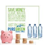 Pure Green Water Filter PG-8001 | 3 Pack