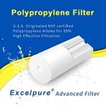 EXCELPURE 10" Whole House Sediment Water Filter (2 Pack)