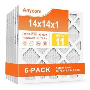 Anycore 14x14 AC Air Filter 6-Pack MERV 11