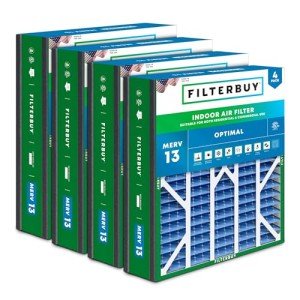 20x25x5 MERV 13 Air Filters (4-Pack)