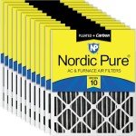 Nordic Pure 14x24x2 MERV 10 Air Filters 12 Pack