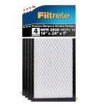 Filtrete MERV 14 14x24x1 Furnace Air Filters 4-Pack