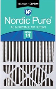 Nordic Pure 16x25 Honeywell Replacement Air Filter