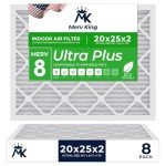 MervKing MERV 8 Air Filter 20x25x2 - 8-Pack