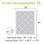 MervKing MERV 8 Air Filter 20x25x2 - 8-Pack