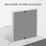 Montemono MERV8 Washable Air Filter - 20x22x1