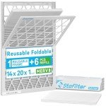 Reusable 14x20x1 MERV 8 Air Filter Bundle