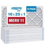 Aerostar MERV 11 Pleated Air Filters 12-Pack