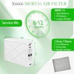 Lennox X6666 MERV 16 Air Filter Replacement