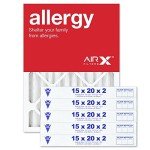 AIRx MERV 11 15x20x2 Pleated Air Filter 6-Pack